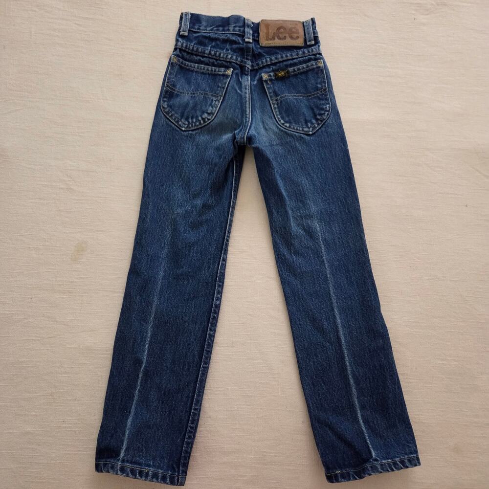 Vintage Lee Blue Jeans kids 6 SLIM